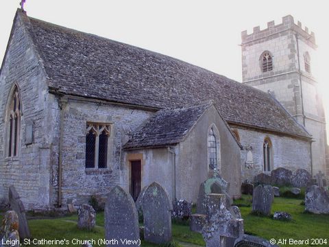 Recent Photograph of St Catherine's Church (North View) (Leigh)