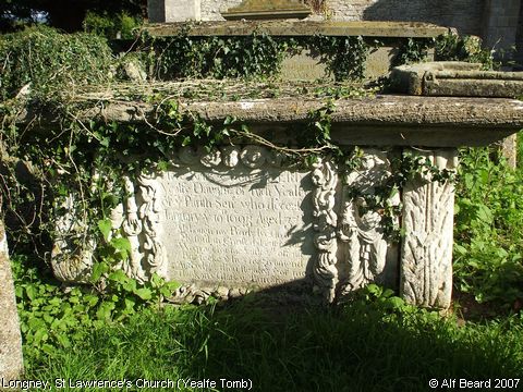 Recent Photograph of St Lawrence's Church (Yealfe Tomb) (Longney)