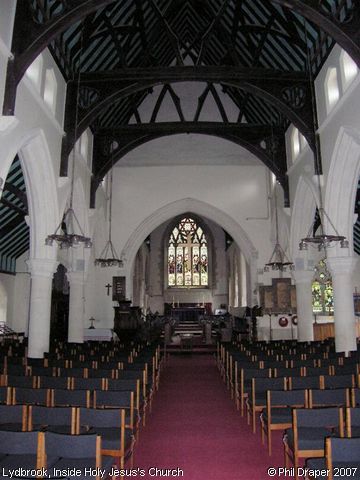 Recent Photograph of Inside Holy Jesus's Church (Lydbrook)
