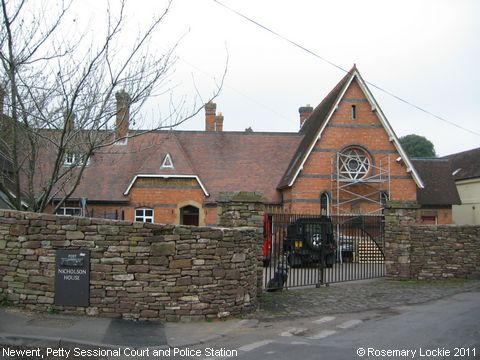 Recent Photograph of Petty Sessional Court and Police Station (Newent)