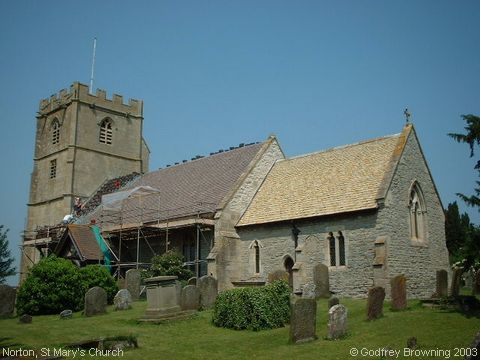Recent Photograph of St Mary's Church (Norton)