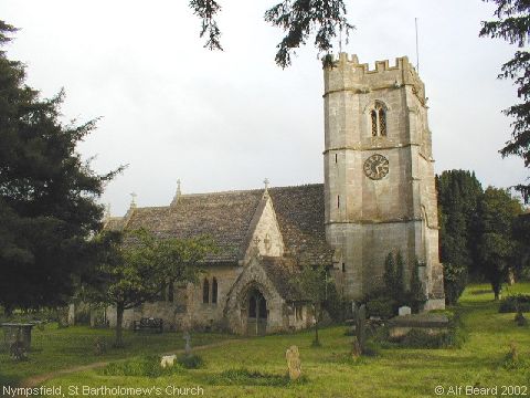 Recent Photograph of St Bartholomew's Church (Nympsfield)