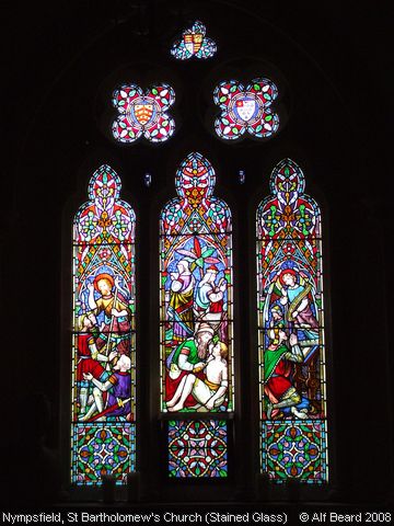 Recent Photograph of St Bartholomew's Church (Stained Glass) (Nympsfield)