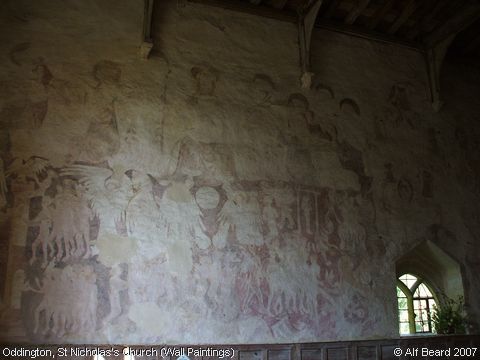 Recent Photograph of St Nicholas's Church (Wall Paintings) (Oddington)