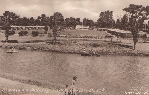 Old Postcard of Lakeland's Holiday Camp (Severn Beach)
