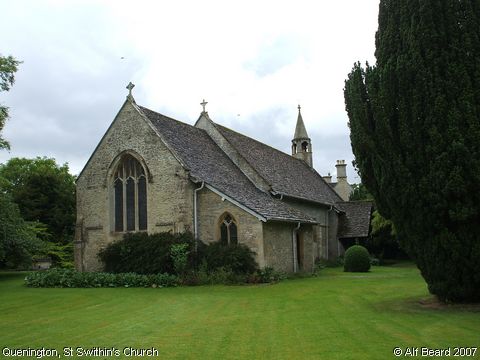 Recent Photograph of St Swithin's Church (Quenington)