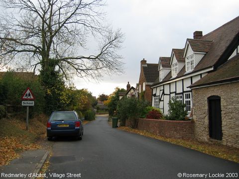 Recent Photograph of Village Street (Redmarley d'Abitot)