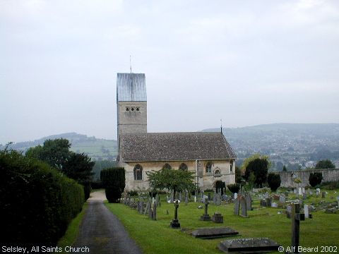 Recent Photograph of All Saints Church (Selsley)