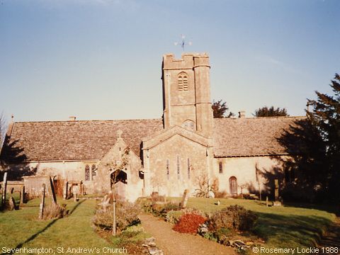 Recent Photograph of St Andrew's Church (Sevenhampton)