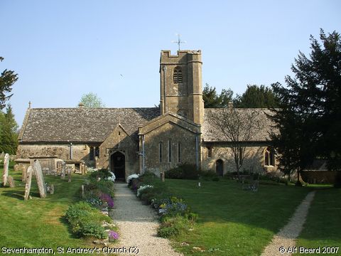Recent Photograph of St Andrew's Church (2) (Sevenhampton)