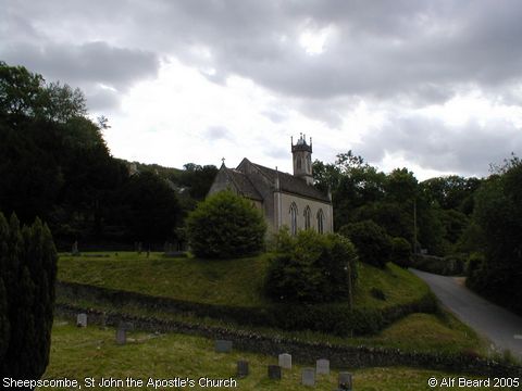 Recent Photograph of St John the Apostle's Church (Sheepscombe)