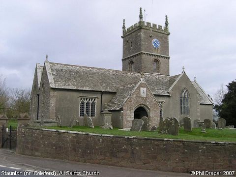 Recent Photograph of All Saints Church (Staunton by Coleford)