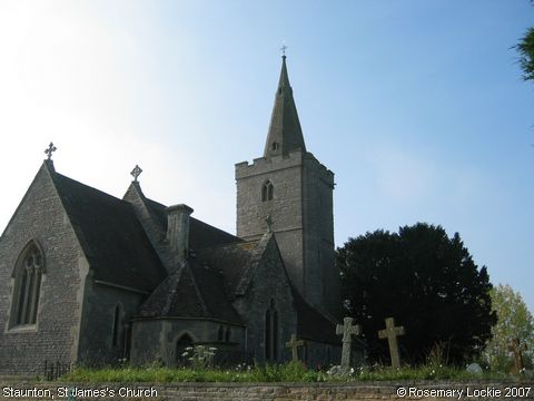 Recent Photograph of St James's Church (2007) (Staunton by Redmarley)