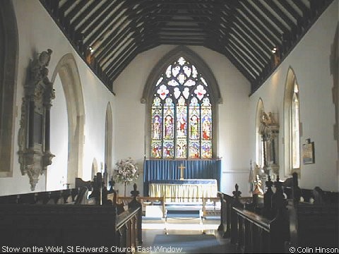Recent Photograph of St Edward's Church (East Window) (Stow on the Wold)