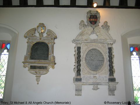 Recent Photograph of St Michael & All Angels Church (Memorials) (Tirley)