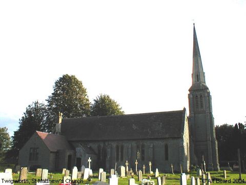 Recent Photograph of St Matthew's Church (North View) (Twigworth)