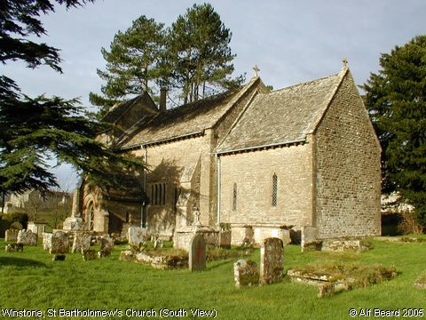 Recent Photograph of St Bartholomew's Church (South View) (Winstone)