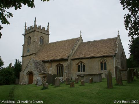 Recent Photograph of St Martin's Church (Woolstone)