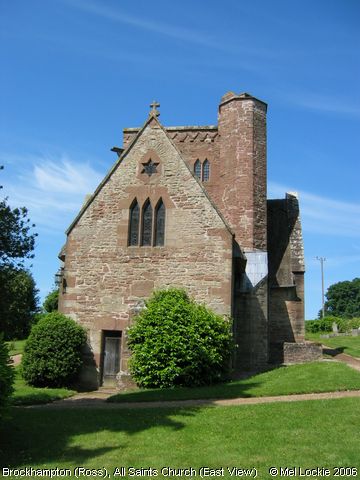 Recent Photograph of All Saints Church (East View) (Brockhampton by Ross)