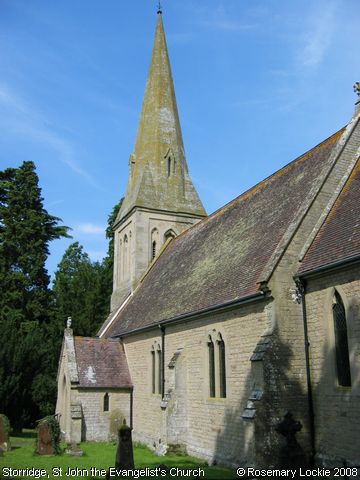 Recent Photograph of St John the Evangelist's Church (Storridge)