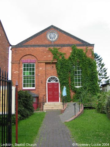 Recent Photograph of Baptist Church (Ledbury)