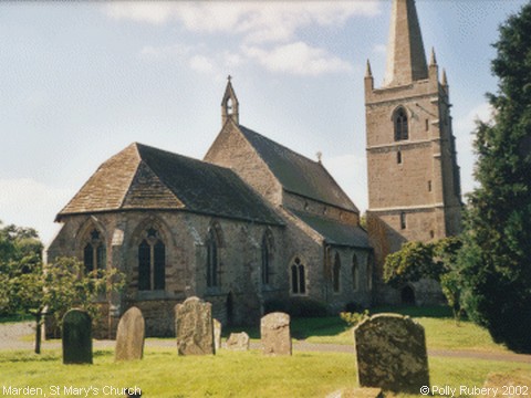 Recent Photograph of St Mary's Church (Marden)