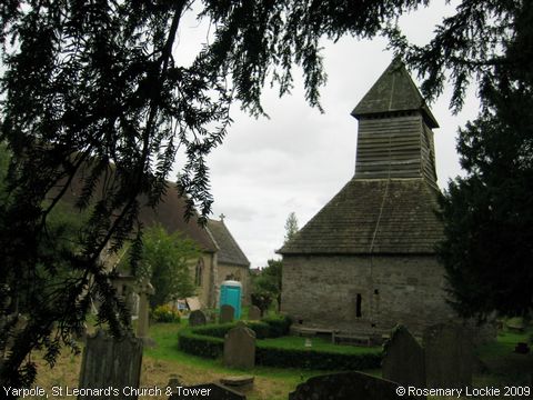 Recent Photograph of St Leonard's Church & Tower (Yarpole)