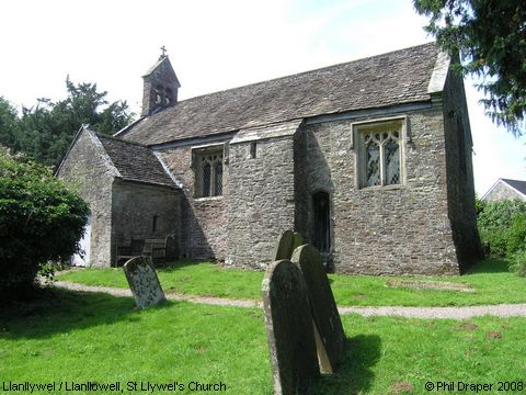Recent Photograph of St Llywel's Church (Llanllowell / Llanllywel)