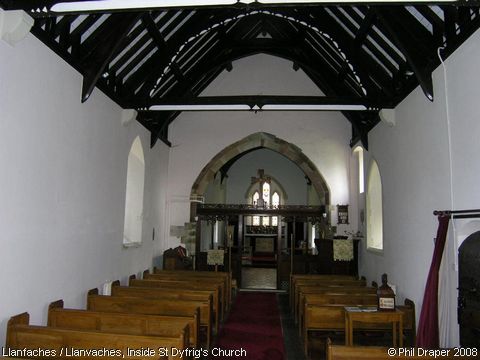 Recent Photograph of Inside St Dyfrig's Church (Llanvaches / Llanfaches)