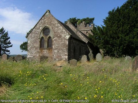 Recent Photograph of St Peter's Church (2) (Newchurch / Eglwys Newydd Ar Y Cefn)