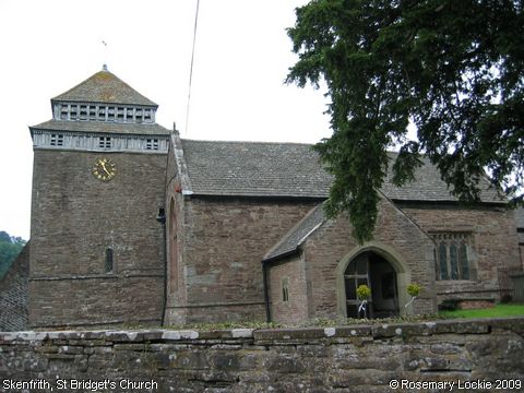 Recent Photograph of St Bridget's Church (Skenfrith / Ynysgynwraidd)