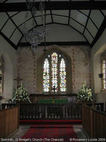 Recent Photograph of St Bridget's Church (The Chancel) (Skenfrith / Ynysgynwraidd)