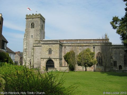 Recent Photograph of Holy Trinity Church (Much Wenlock)