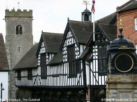 Recent Photograph of The Guildhall (Much Wenlock)