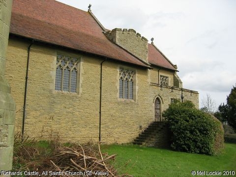 Recent Photograph of All Saints Church (SE View) (Richards Castle)