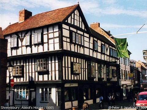 Recent Photograph of Abbot's House (1999) (Shrewsbury)