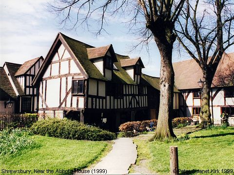 Recent Photograph of Near the Abbot's House (1999) (Shrewsbury)