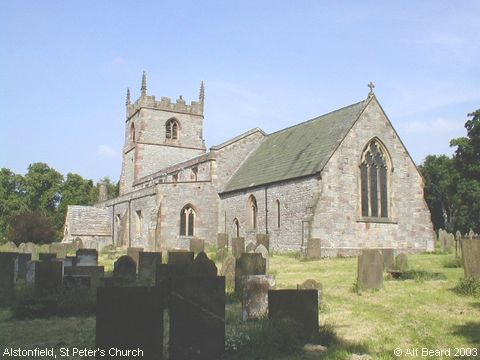 Recent Photograph of St Peter's Church (Alstonfield)