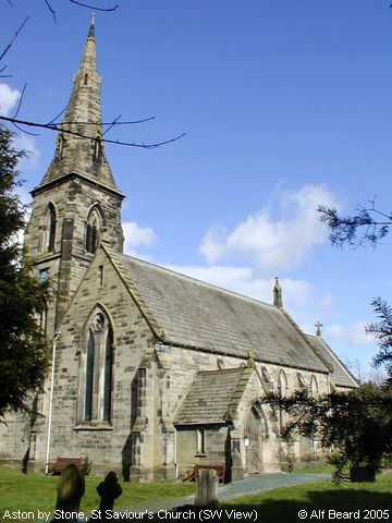 Recent Photograph of St Saviour's Church (SW View) (Aston by Stone)