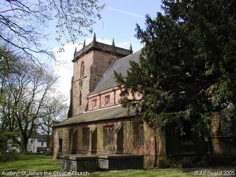 Recent Photograph of St James the Great's Church (Audley)