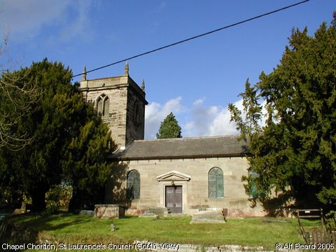 Recent Photograph of St Laurence's Church (South View) (Chapel Chorlton)