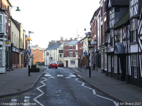 Recent Photograph of The High Street (Cheadle)