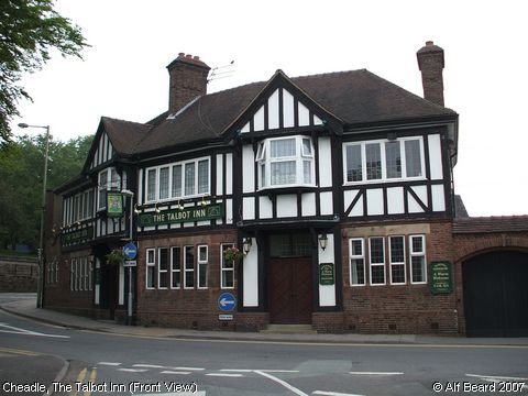 Recent Photograph of The Talbot Inn (Front View) (Cheadle)