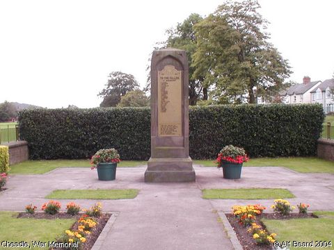 Recent Photograph of War Memorial (Cheadle)
