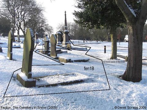 Recent Photograph of The Cemetery in Snow (2009) (Fenton)