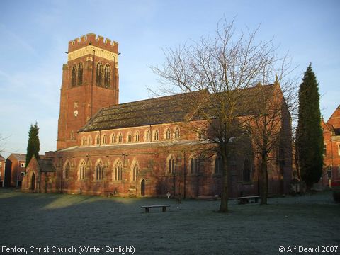 Recent Photograph of Christ Church (Winter Sunlight) (Fenton)