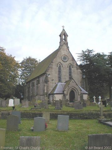 Recent Photograph of St Chad's Church (Freehay)