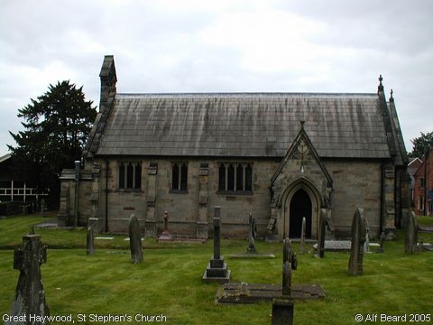 Recent Photograph of St Stephen's Church (Great Haywood)