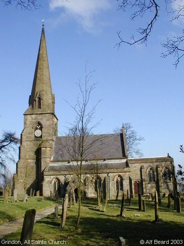 Recent Photograph of All Saints Church (Grindon)