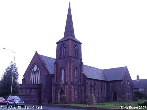 Recent Photograph of St John's Church (Trent Vale)